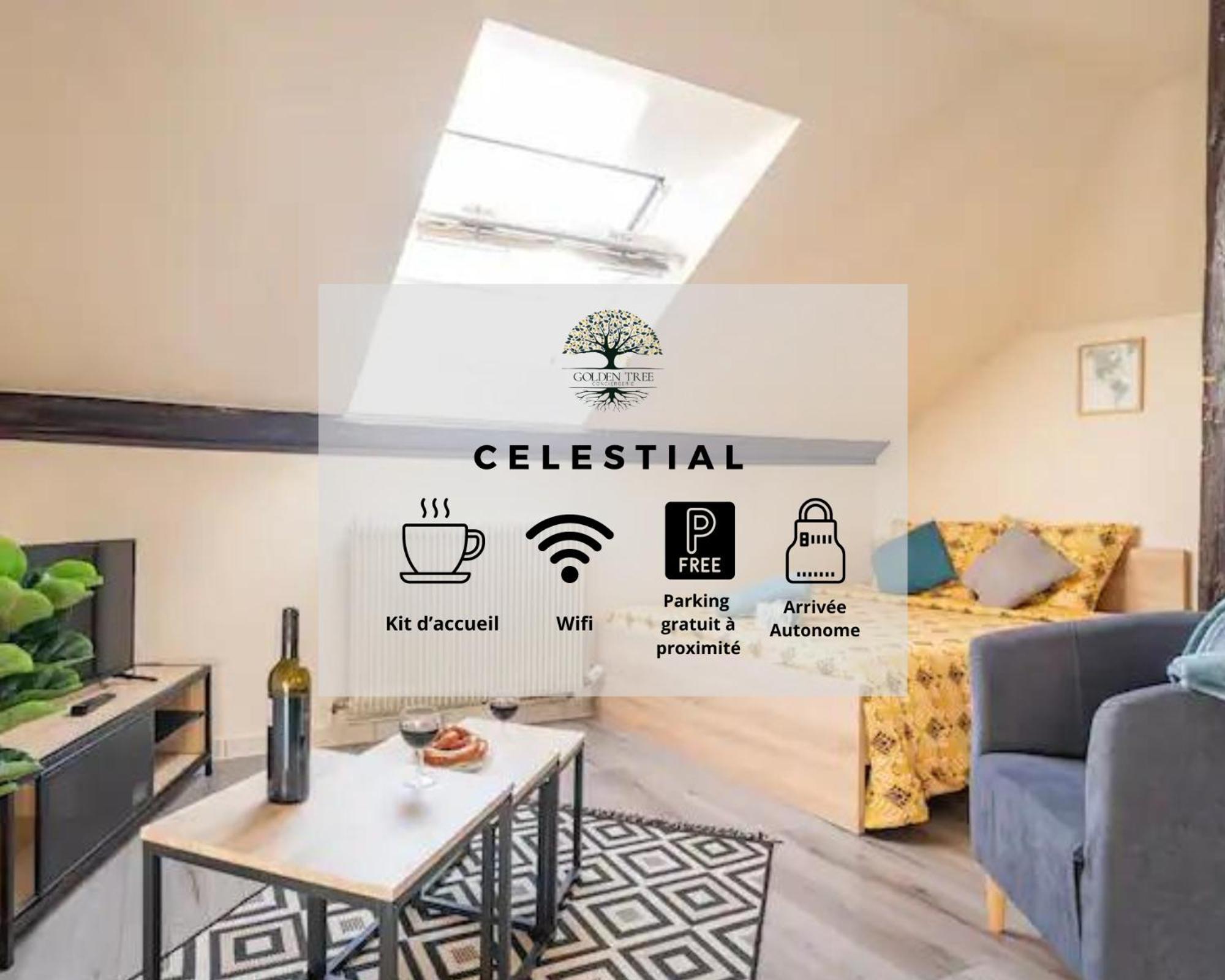 Celestial - Golden Tree - Wifi - 20Min St-Croix & Center Parcs Apartment Sarrebourg Luaran gambar